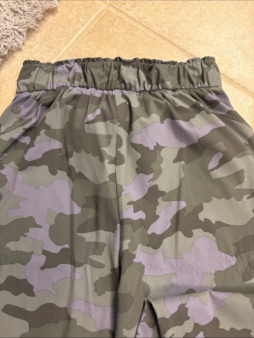 lululemon athletica Camo Track Pants - Black & Purple - Picture 5 of 6